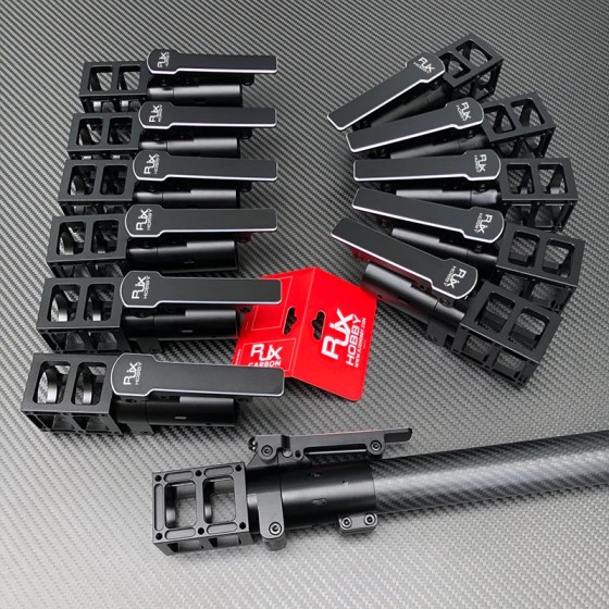 Original RJXHOBBY 35mm Quick Release Folding Arm Mechanism Connector Clamp for Uav Agriculture Drone Multicopter Wholesale Price